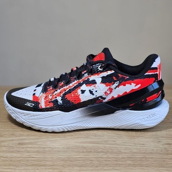 Under Armour Curry 2 Low Flotro Davidson PE Unreleased Shoes Women's 9 Black Red - Picture 11 of 15